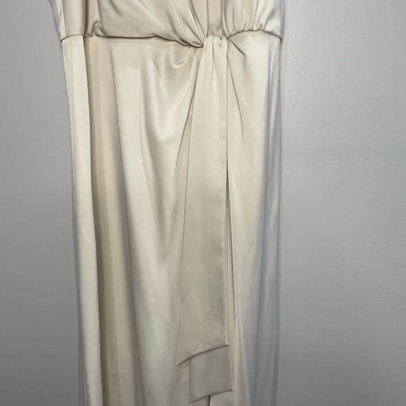 Ted Baker Lelly Halter Dress Ivory Sz 6/Ted Sz 2 - Picture 5 of 9